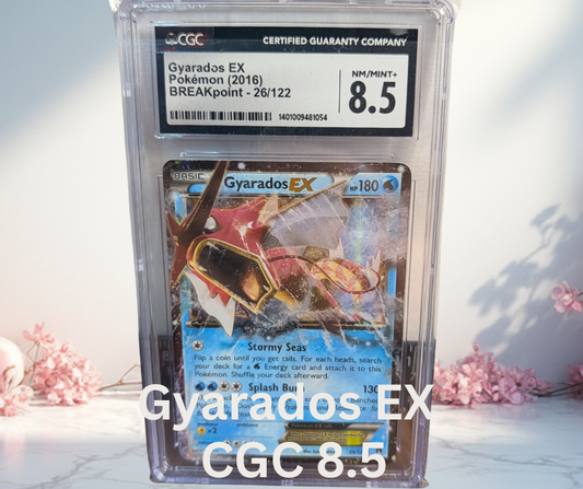Pokemon Gyarados EX BREAKpoint CGC 8.5
