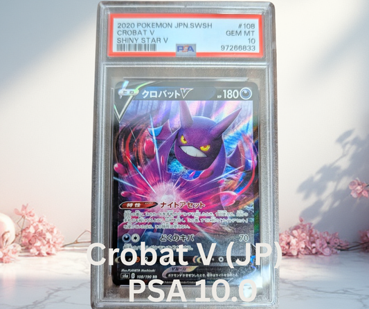 Pokemon Crobat V (JP) VMAX Climax PSA 10