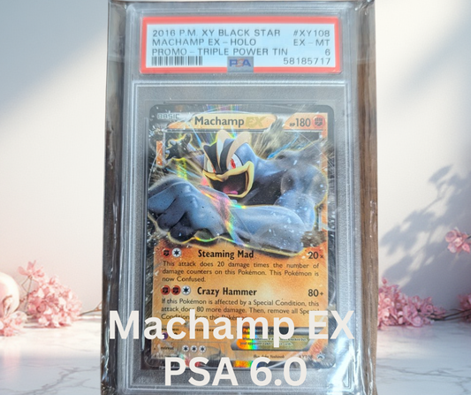 Pokemon Machamp EX XY Promos PSA 6