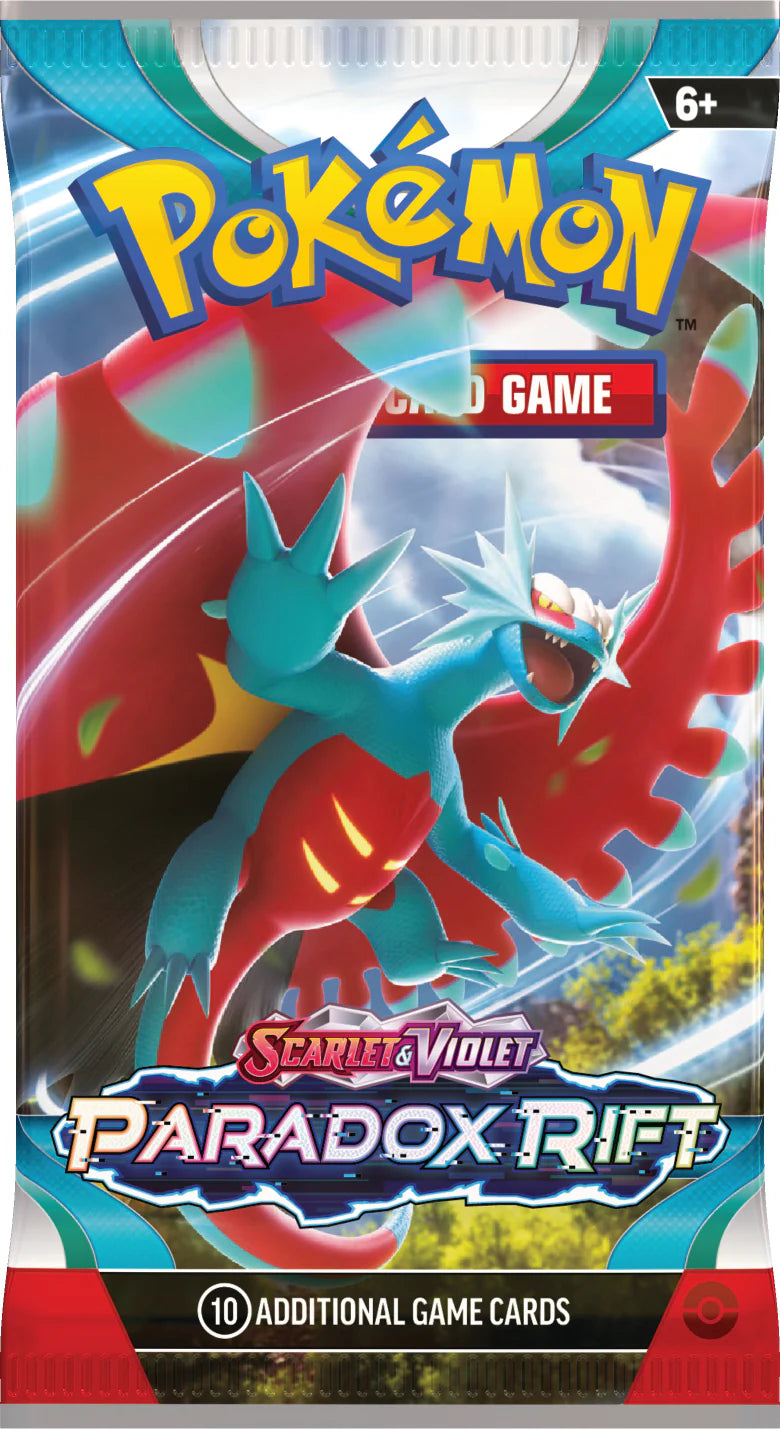 1x Pokemon SV04: Paradox Rift English Booster Pack