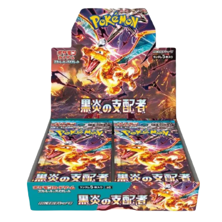 Pokemon Japan TCG Ruler of the Black Flame Booster Box