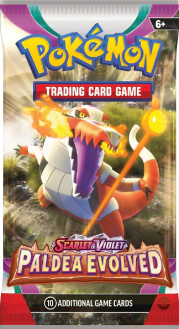 1x Pokemon SV02: Paldea Evolved English Booster Pack