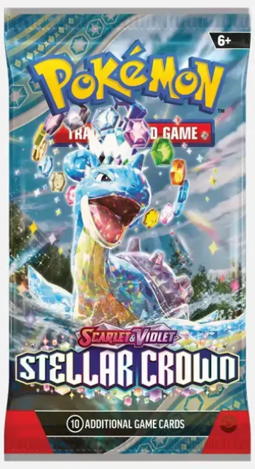 Pokemon Stellar Crown Booster Pack